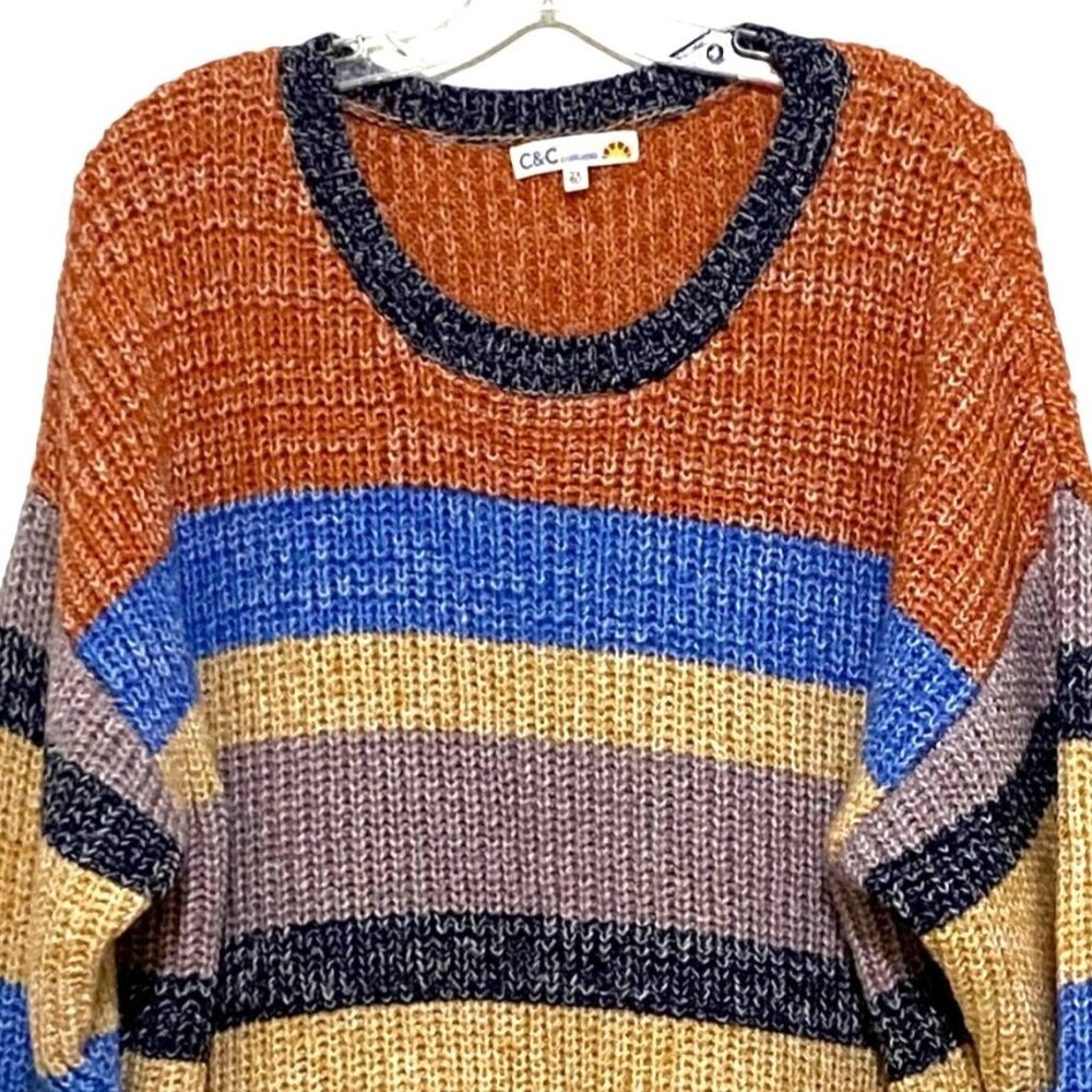 C&C California‎ Long Sleeve Pullover Sweater 2X Beachy Super Soft Lightweight